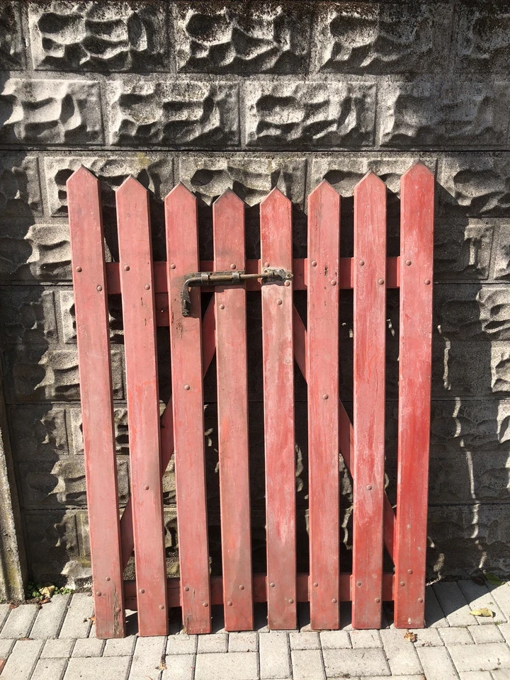 Cancelletto Pedonale In Legno A Due Ante - Immagine 2 di 4