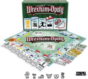 Wrexham-Opoly Trading Family Board Game - Wales Welsh Monopoly Game 8+