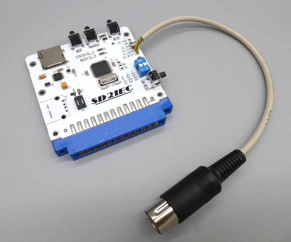 SD2IEC per Commodore 8 bit. Alimentazione dalla porta utente. - Immagine 2 di 4