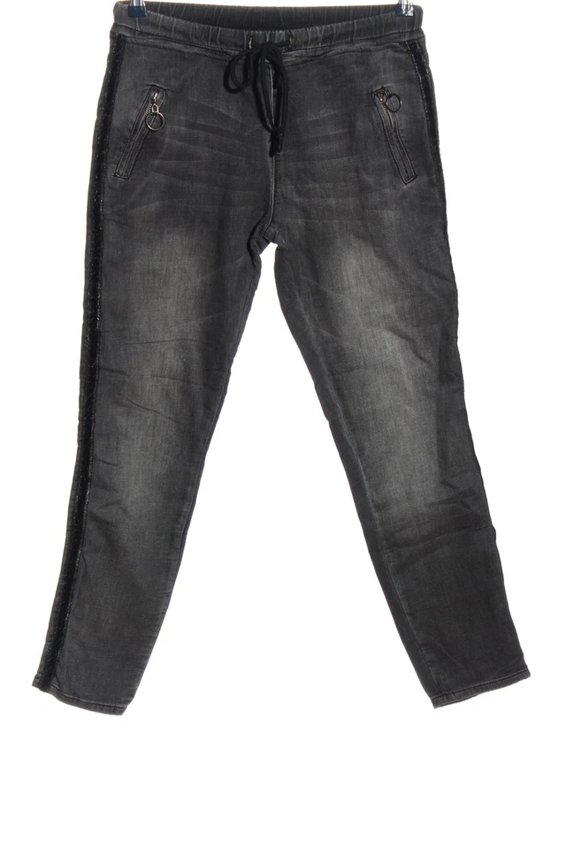 Jegging Dames Pantalon T EU 36 gris clair style décontracté - Photo 1/4
