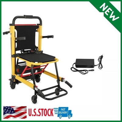 Motorized Stair Climbing Wheelchair Elevator Stairlifts Mobility Chair Battery