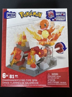 MEGA Pokémon   Glumandas Feuerwirbel (81 Teile) - Bricks *NEU & OVP*
