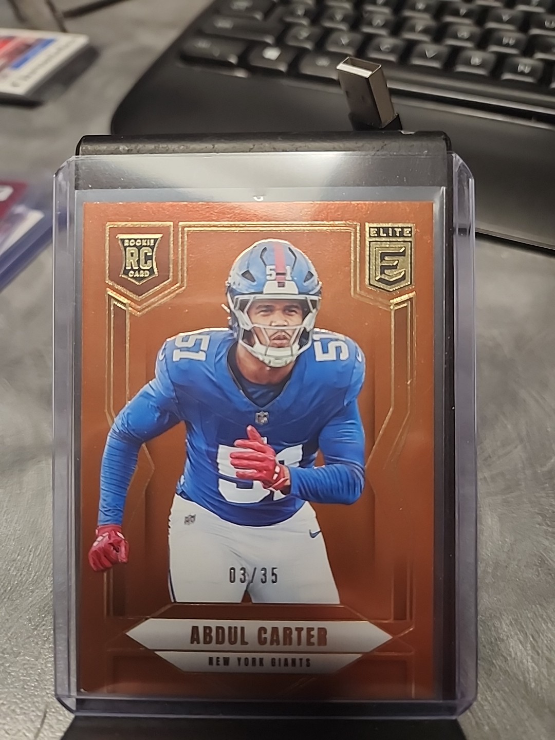 2025 Panini Donruss Elite - Rookies Abdul Carter #111 Bronze /35 (RC)