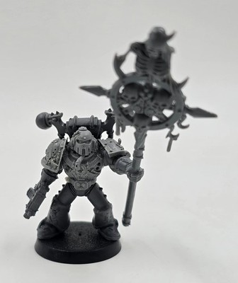 Death Guard conversion Standard Bearer Forgeworld Chaos Marines Warhammer 40K
