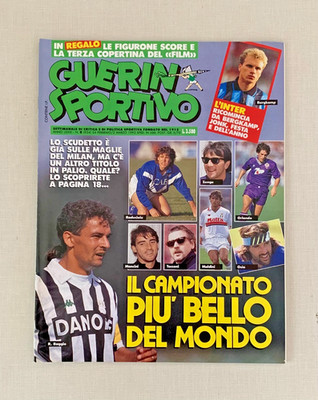 GUERIN SPORTIVO NR. 8 - 24/2-2/3-1993, DIE SCHÖNSTE MEISTERSCHAFT DER WELT, BAGGIO