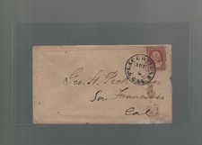 Placerville California El Dorado County Received Script June 9th 1859 Ans Jul 17