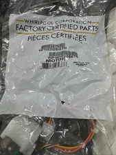 Genuine Refrigerator Whirlpool Ice Door Motor Part#W10205978