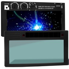 2x4 Auto Darkening Welding Lens with Variable Shade 8-13, 2x4 1/4 HD Welding Len