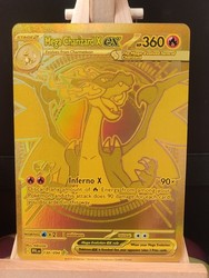 Mega Charizard X ex 130/094 Gold Secret Rare Phantasmal Flames