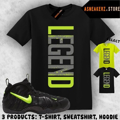 Shirt To Match Foamposite Pro Voltage 2026 Sneaker Matching Tee LEGEND T-Shirt