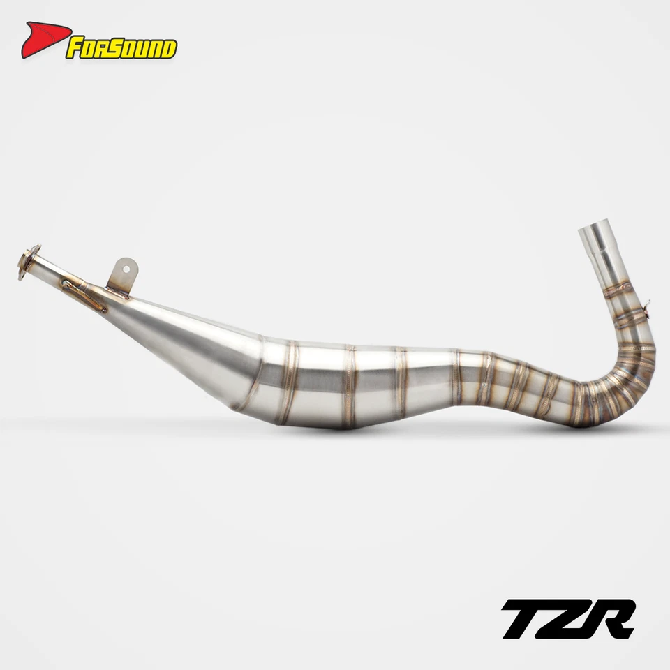 Stainless Steel Exhaust for Yamaha TZR 125 (1987-1992) Two Stroke Expansion Cham - Image 2 of 4