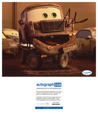 Andrew Stanton 'Cars' Signed 8x10 Photo 'Fred' ACOA