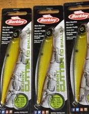 3 Berkley Skinny Cutter 110 Shallow Suspending Jerkbait Fool’s Gold