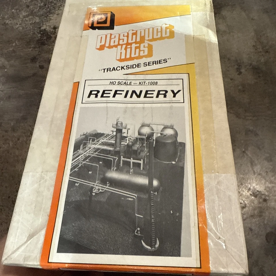 Plastruct 1008 HO Petro Chemical Refinery Kit New Sealed - Image 3 of 4
