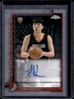 2025-26 Topps Chrome Yang Hansen Auto Autograph RC #TCAR-YH Trail Blazers Rookie