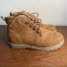 Cat Jack Ronin Brown Boots Boys Sz 13
