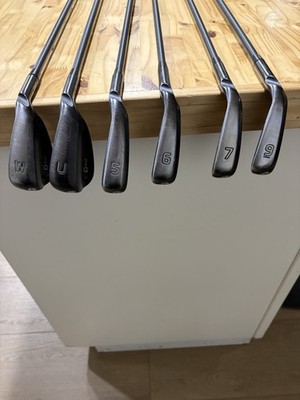 Ping G710 s Black Dot, Graphite R Flex Shaft, 5i, 6i, 7i, 9i, U, W.