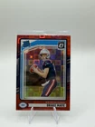 2024 Donruss - Rated Rookie Drake Maye #379 Optic Preview Red Pandora Prizm (RC)