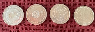 4x 10 Euro Silbermünzen FIFA BRD 18. Fussball WM 2006 in Deutschland 2003 2006.