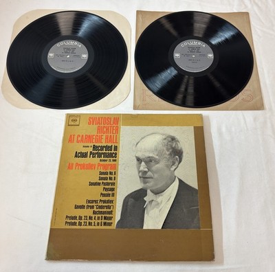 LP ~ SVIATOSLAV RICHTER At Carnegie Hall V.IV Prokofiev ~ October 23, 1960