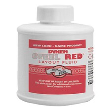 Dykem 80396 Layout Fluid, Steel Red Tm , 4 Oz