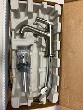 Delta 548LF-SSMPU Bowery Faucet 1.2 GPM Single Hole with Drain - Stainless