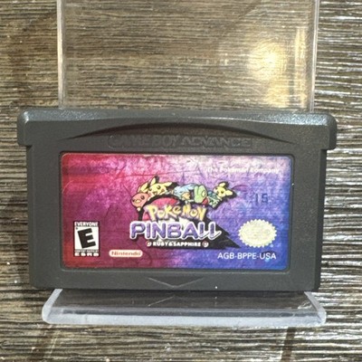Pokemon Pinball Ruby & Sapphire Nintendo Gameboy Advance GBA Authentic Tested
