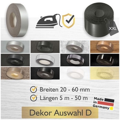 Bügelkante Umleimer Kantenumleimer Schmelzkleber DIY Kantenband Möbel Edge Band