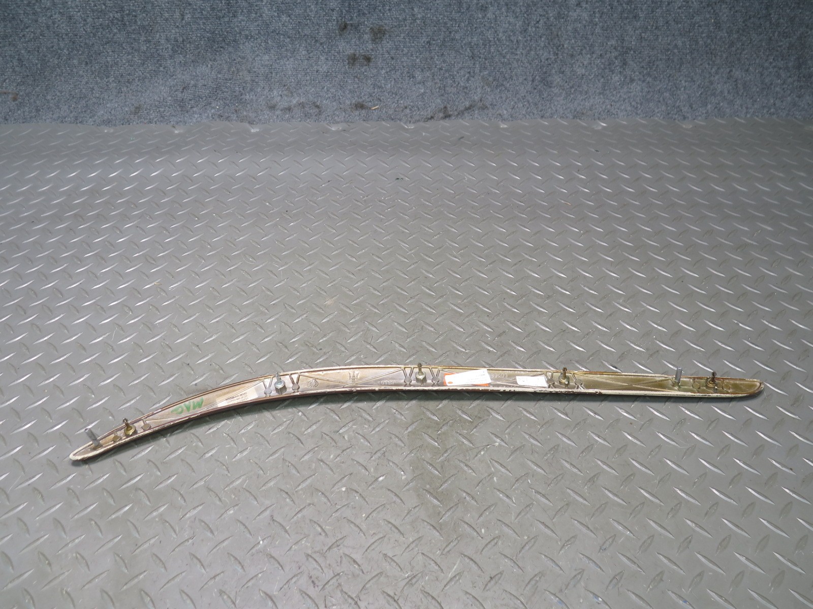 2008-2019 MASERATI GRANTURISMO M145 REAR LEFT DOOR WOOD TRIM PANEL 80335400
