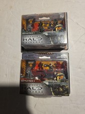 Halo Mega Bloks Metal Series Battle Pack 1 y 3 97036, 97034 Nuevo