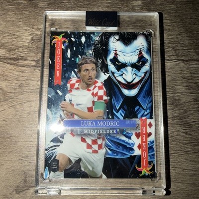 Luka Modric 1/1 Joker From Holiday Joker Pack Multi-Sport 2025 Wild Card