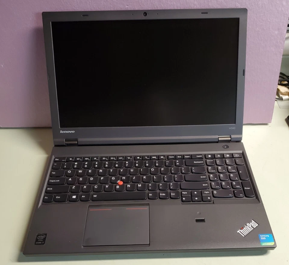Lenovo ThinkPad W540/ i7-4700MQ 2.40GHz/ 24G Ram/ 250G SSD/ Win10Pro (BKLT KB) - Image 2 of 4