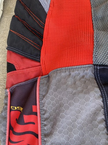 Vintage Fox Racing 360 Pants Mens 36 Red Black Motocross MX Gear Dirt Bike 90s - Picture 22 of 24