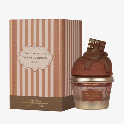 US SELLER - Lattafa Choco Overdose Give Me Gourmand Collection - 75ml Spray