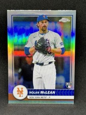 Nolan McLean 2026 Topps Chrome Flagship #45 Refractor Rookie (RC) - Mets
