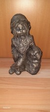 Deko Figur Skulptur Statue ca 29 cm Hoch In Bronze Optik