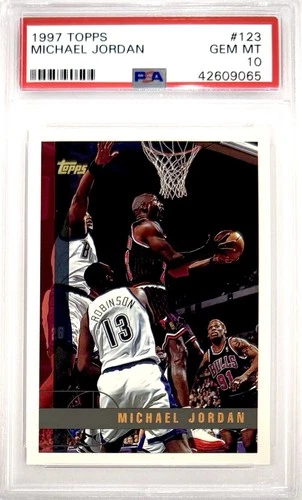 1997 Topps Jordan PSA 10