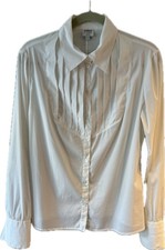 ARMANI COLLEZIONI Vintage Classic Tuxedo L/S Shirt, Pleats, Button Down, Size 12