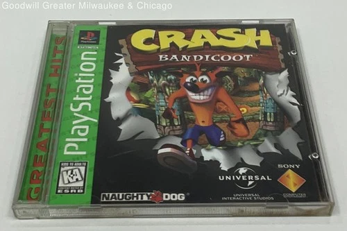 Crash Bandicoot (Greatest Hits) for PlayStation CIB