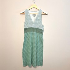 Patagonia Dress SIze Small Green Tank Organic Cotton Spandex Yoga Gorpcore
