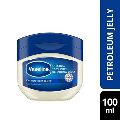 Vaseline Original Pure Petroleum Jelly  for Deep Moisture and Skin Repair  100ml