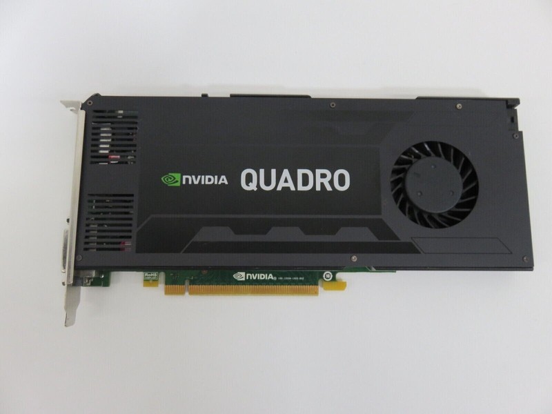 NVIDIA Quadro K4200 Video Graphics Card PCIe 2.0 x16 4GB GDDR5
