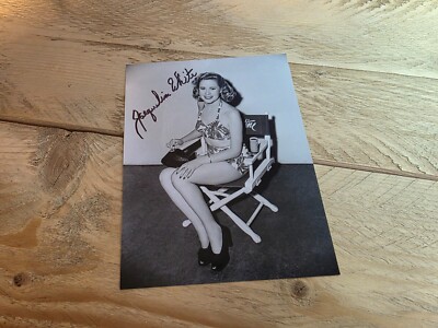 JACQUELINE WHITE signed Foto ca.13x17 Autogramm (3536) + COA