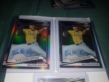 2022 ELITE EXTRA EDITION EEE DALTON ROGERS AUTO (3) CARD LOT BOSTON RED SOX
