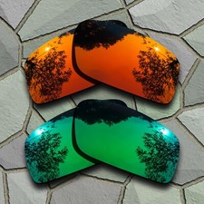US Orange Jade Green Polarized Lenses Replacement For-Spy Optic Logan