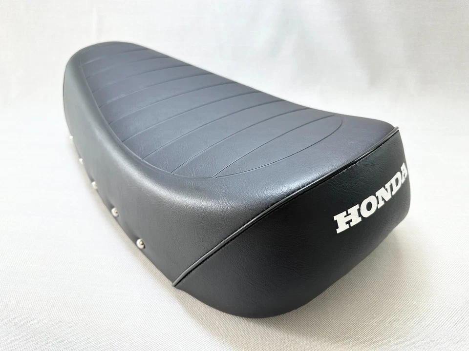 1969 - 1970 Honda SL350 K0 Seat Saddle Black SL 350 K0 Metal Pan New Complete. - Image 2 of 4