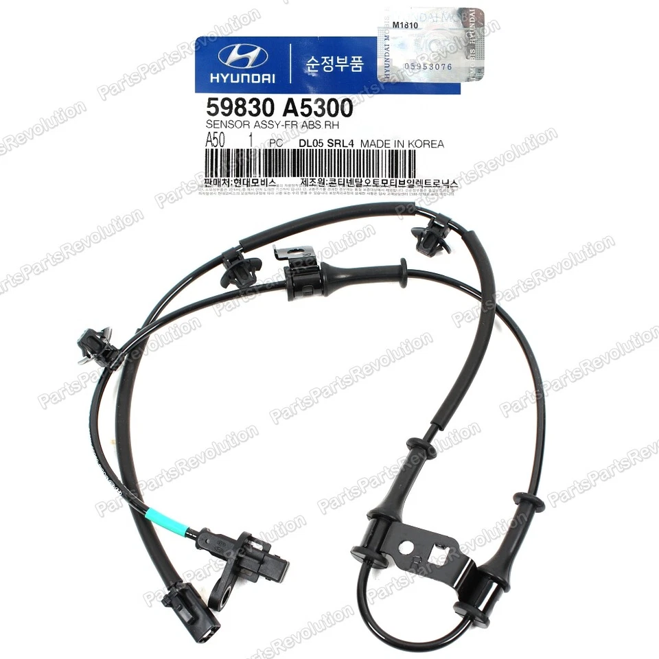 Sensor de velocidad ABS delantero derecho 59830A5300 para Hyundai Elantra 2012-2017 Foto 3 de 4
