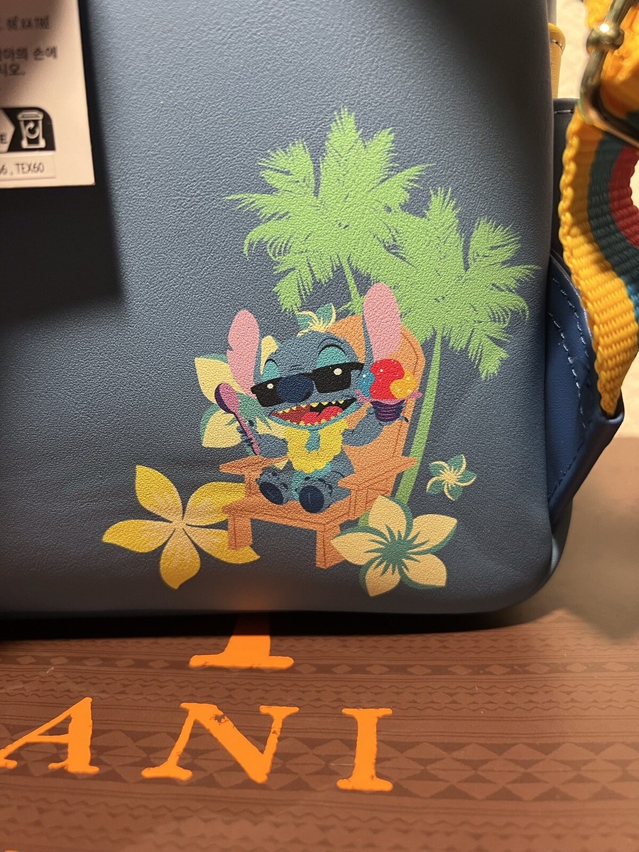 DISNEY AULANI RESORT SPA EXCLUSIVE LIMITED SHAVE ICE LOUNGEFLY BACKPACK Disney Aulani Resort Exclusive Stitch Scented Shave Ice  main image 3