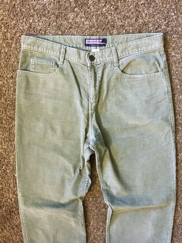 Vineyard velours jambe droite X Vert droit à 34 32 Vines en pour Homme côtelé Jean clair I0w0qCr