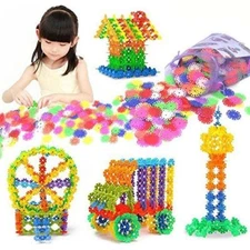 Snowflakes Connect Engineering Toy Building Learning Educational Toys Creativity
